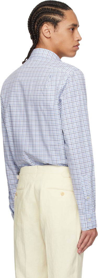 Skjorte Polo by Ralph Lauren Ralph Lauren Classic Fit Tattersall Stretch Shirt Blå | 710966423001, 2