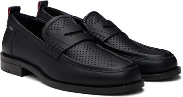 Sneakers og sko BOSS Hugo Perforated Loafers Sort | 50548646, 3