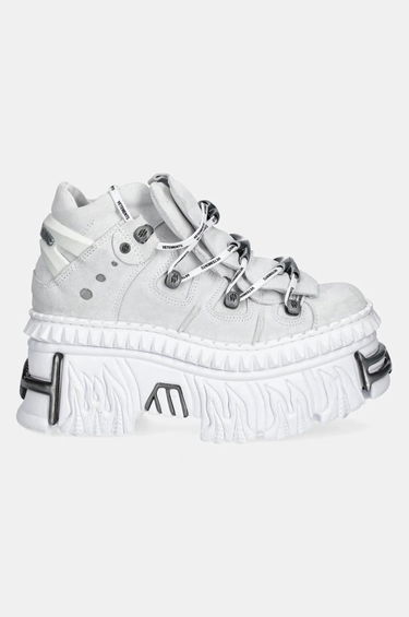 Sneakers og sko VETEMENTS New Rock Edition Fire Platform Hvid | UA66SN100W, 1