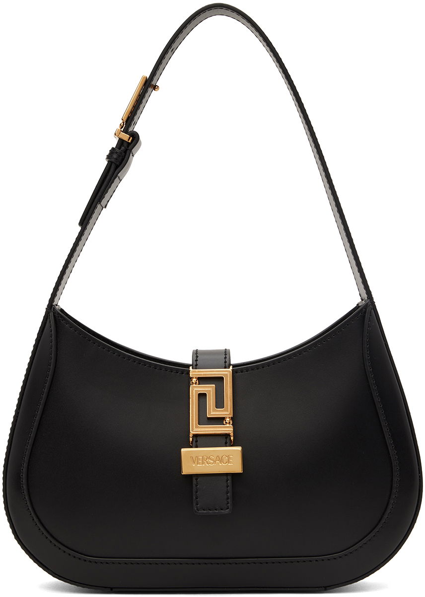 Skuldertaske Versace Greca Goddess Small Bag Sort | 1013167_1A05134_1B00V, 0