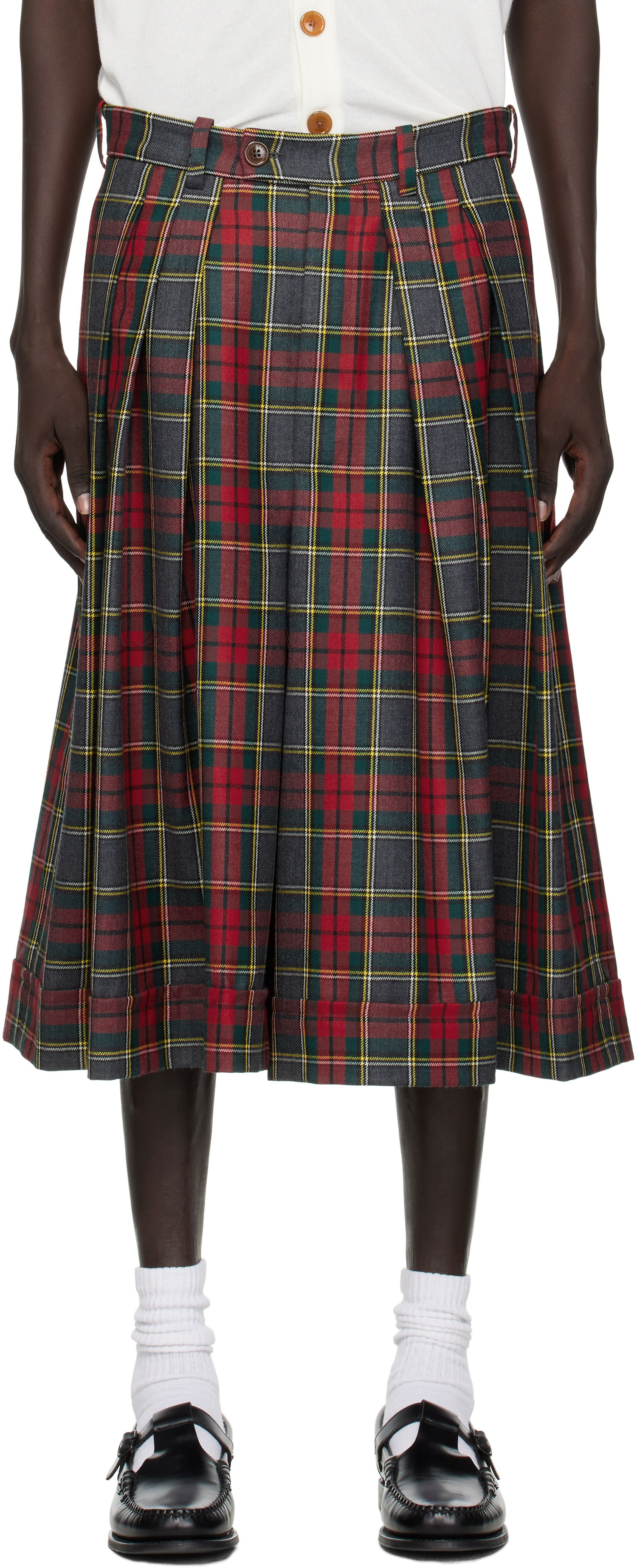 Shorts Vivienne Westwood Vivienne Westwood Tartan Culottes Shorts Flerfarvet | 3F01000C-W0176-, 0