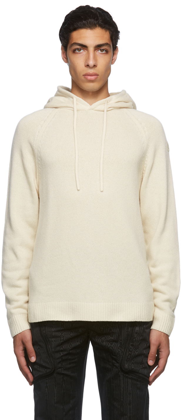 Sweatshirt Moncler Genius 2 1952 Cashmere Hoodie Beige | 9G000 - 01 - M1213, 0