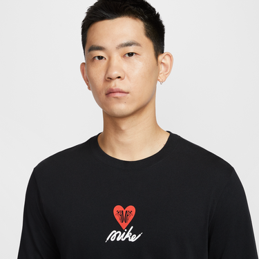 T-shirt Nike Sportswear Long Sleeve T-Shirt Sort | HV9807-010, 2