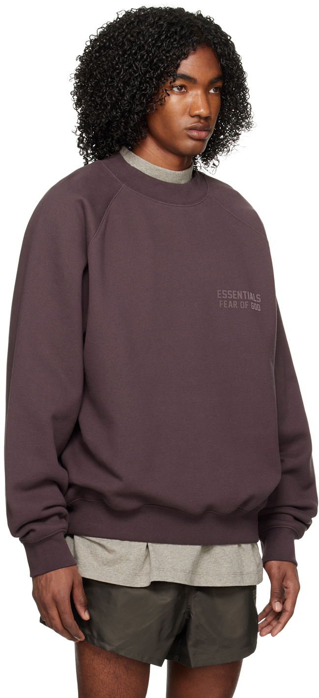 Sweater Fear of God Essentials Drop2 Crewneck Brun | 192BT222045F, 1