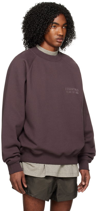 Sweater Fear of God Essentials Drop2 Crewneck Brun | 192BT222045F, 1