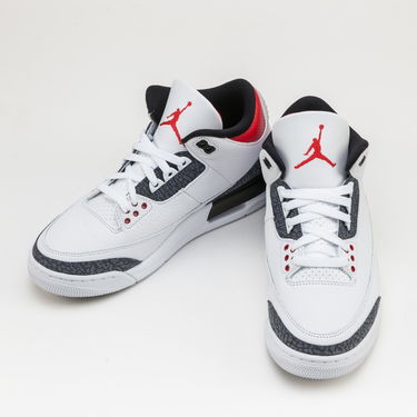 Sneakers og sko Jordan Air Jordan 3 Retro Denim SE "Fire Red" Hvid | CZ6431-100, 2