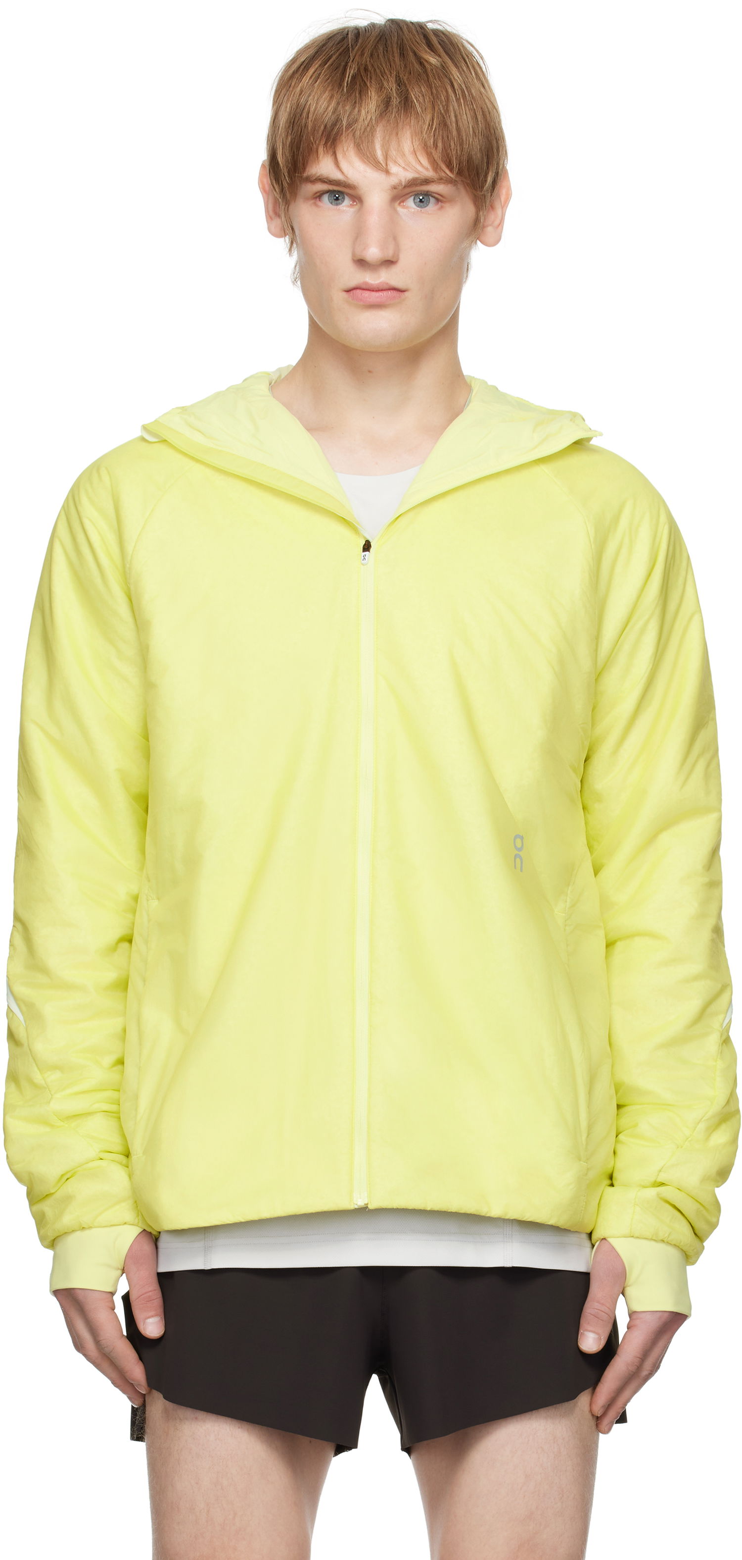 Sweatshirt Post Archive Faction (PAF) Edition Zero Lightweight Hooded Jacket Gul | 1UE30011258, 0