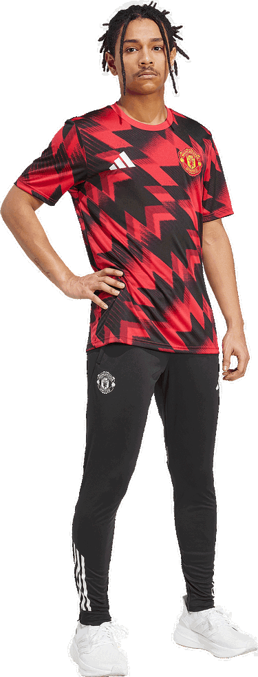 T-shirt adidas Originals Manchester United Pre-Match Jersey Rød | jp3233, 7