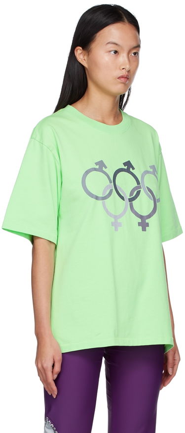 T-shirt ERL Green Olympics Sex T-Shirt Grøn | ERL04T010, 1