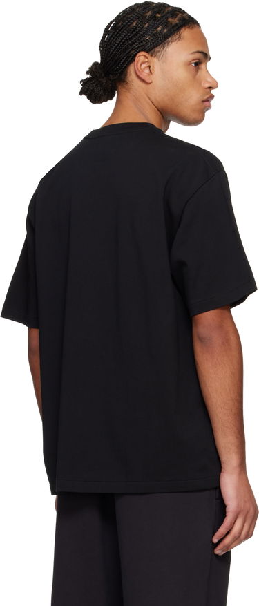 T-shirt BAPE Relaxed Fit 'Baby Milo' Figure Black T-Shirt Sort | 002TEK801304M, 2