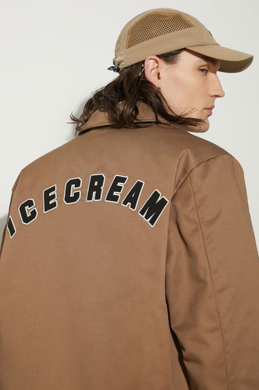Jakke BBC IceCream ICECREAM Tiger Work Oversize Jacket Brun | IC24203, 4