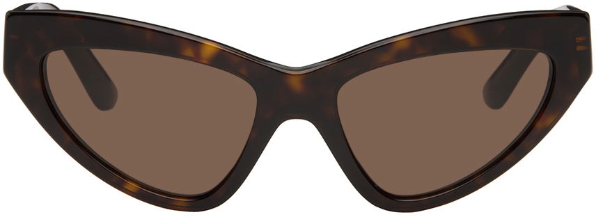 Solbriller Dolce & Gabbana Tortoiseshell Cat-Eye Sunglasses Sort | 0DG4439 8056597844659, 0