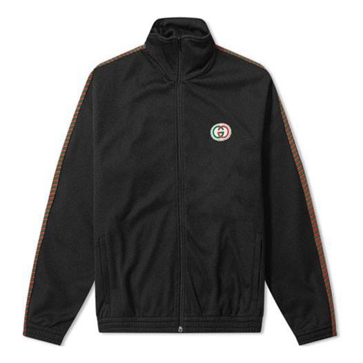 Bomberjakke Gucci Gucci Oversize Track Jacket Sort | 599359-XJB1N-1082, 0