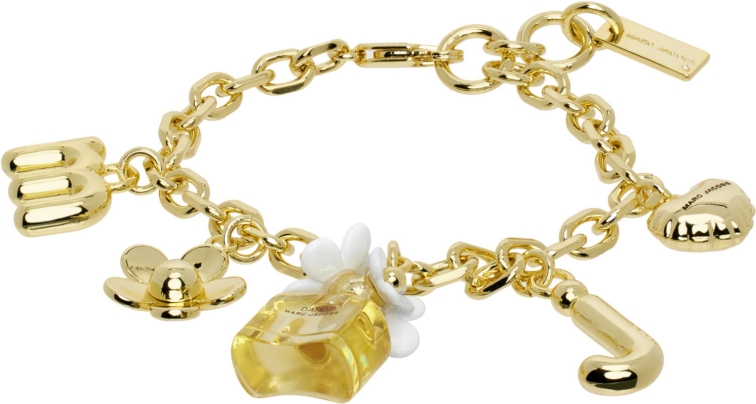 Armbånd Marc Jacobs Marc Jacobs Daisy Gold Charm Bracelet Gul | 2P4JBR001J36, 0