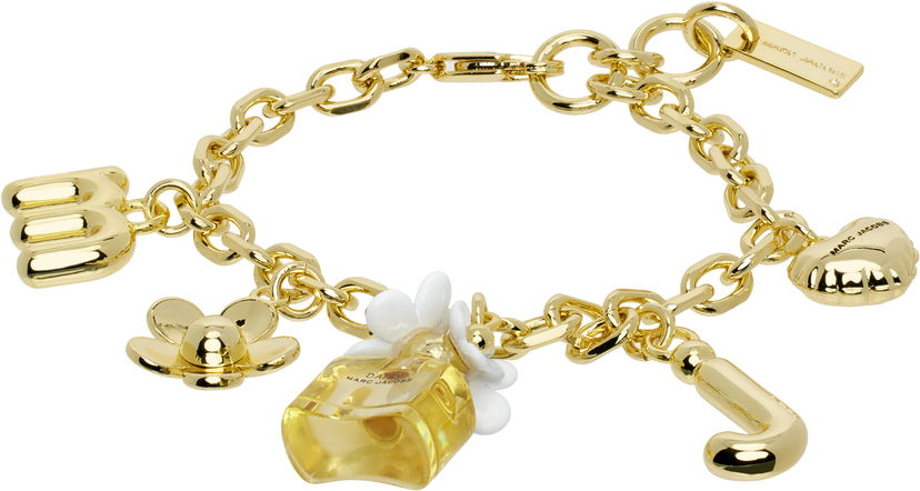 Armbånd Marc Jacobs Marc Jacobs Daisy Gold Charm Bracelet Gul | 2P4JBR001J36