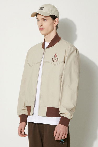 Bomberjakke BBC IceCream ICECREAM Western Bomber Jacket Beige | IC24202, 0