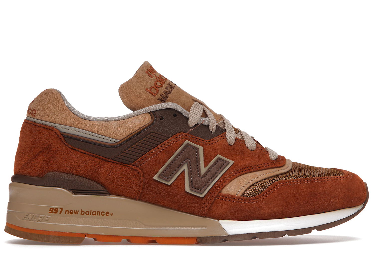 Sneakers og sko New Balance J. Crew x 997 "Butterscotch" Bourgogne | M997JC1, 0