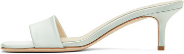 Tilbehør Aeyde Aeyde Ilvy Satin Mules Grøn | A11-HS-GAIS55TB155-SS25-1017-013, 2