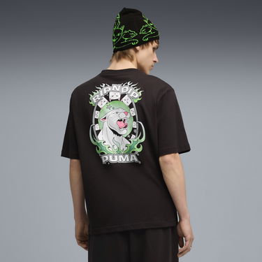 T-shirt Puma PUMA x RIPNDIP Relaxed Fit T-Shirt Sort | 632413_01, 3