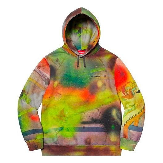 Sweatshirt Supreme Rammellzee Hooded Sweatshirt Flerfarvet | SUP-SS20-488
