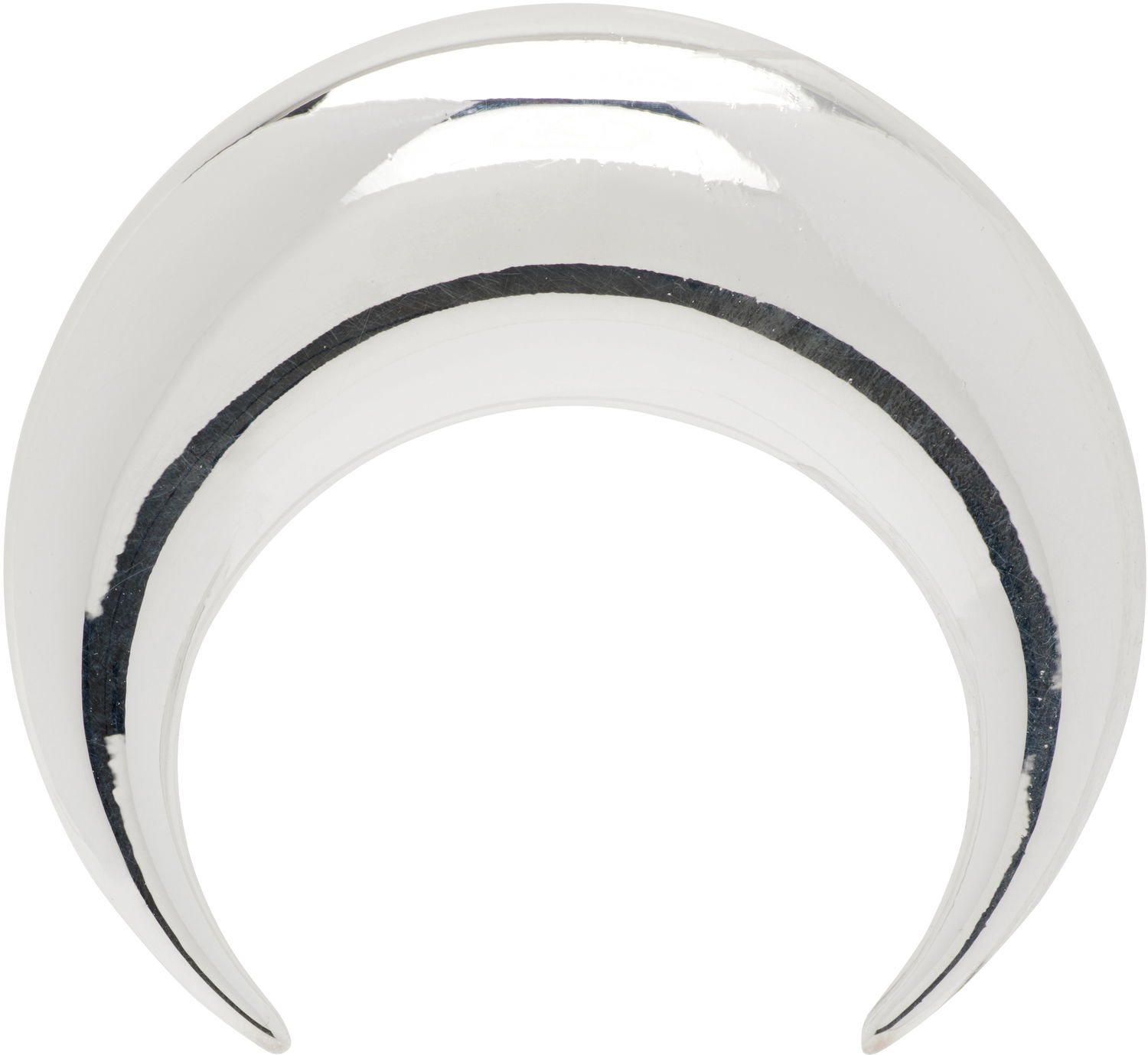 Øreringe Marine Serre Regenerated Tin Moon Stud Earring Metalisk | UJW013ARMET0001, 0