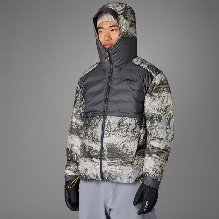 Puffer jakke adidas Performance National Geographic Insulated Grå | IX7952