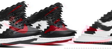 Sneakers og sko Jordan Air Jordan 1 Mid "Noble Red" GS Sort | 554725-066, 4