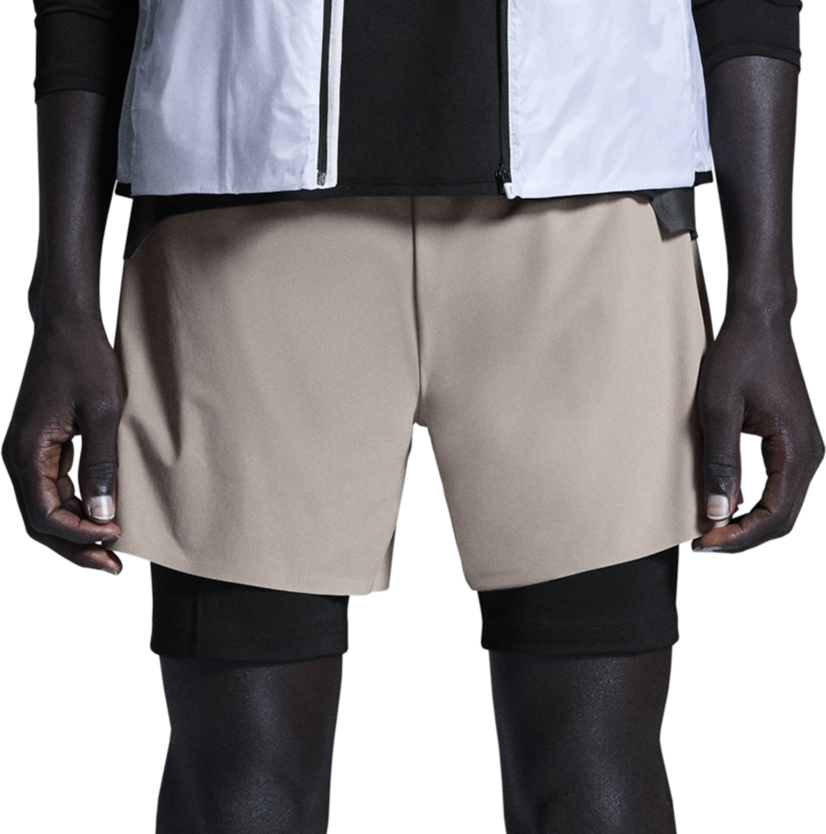 Shorts On Running On Running 5" Performance 2-in-1 Shorts Beige | 1mf10092986, 0