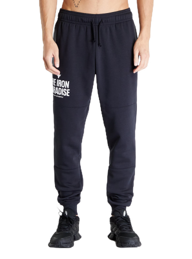 Joggingbukser Under Armour Project Rock Rival Fleece Jogger Sort | 1380108-001