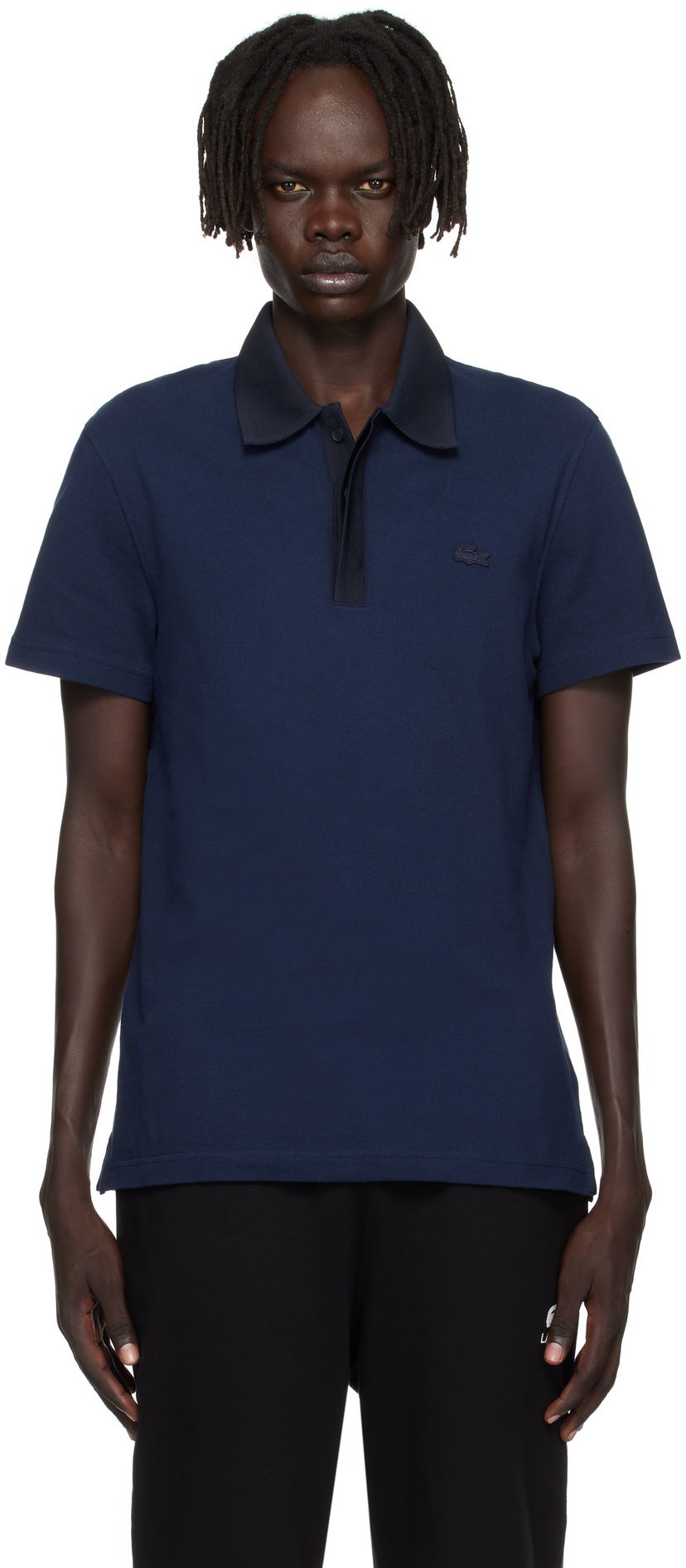 Polo skjorte Lacoste Lacoste Regular Fit Piqué Polo Mørkeblå | PH5456_BE4