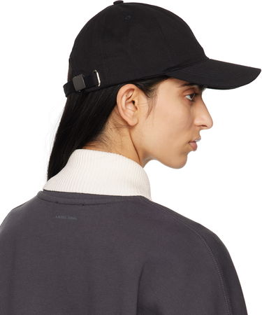 Kasket Anine Bing Anine Bing Jeremy Framed Monogram Baseball Cap Sort | A-12-10926-BLK26, 2