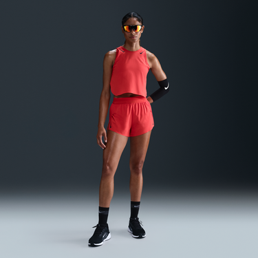 Solbriller Nike Dri-FIT ADV AeroSwift Cropped Running Tank Sort | FN2713-696, 3