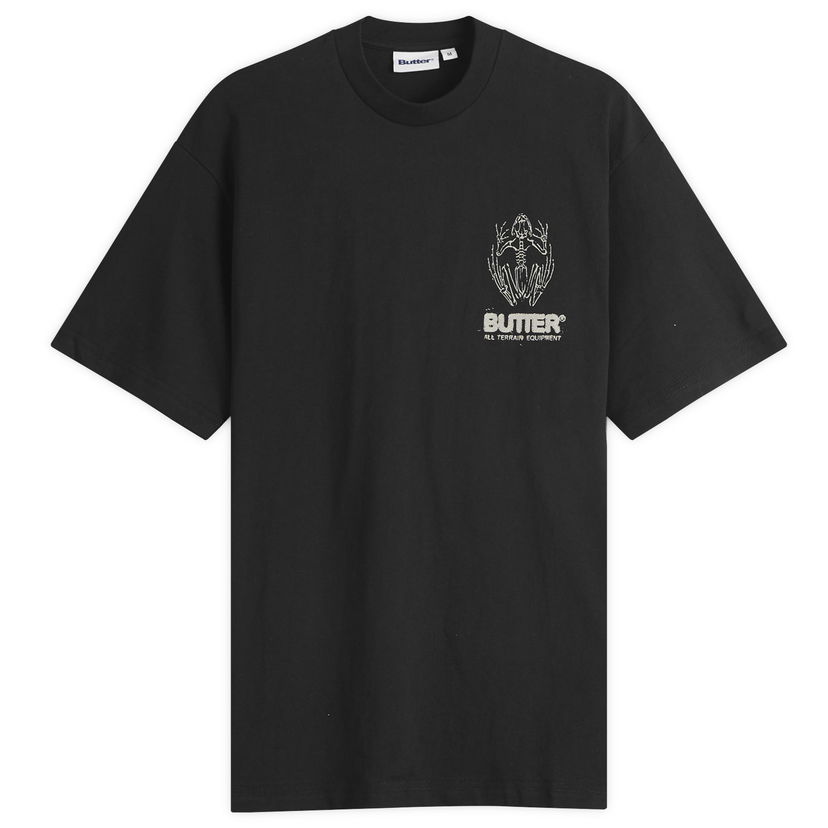 T-shirt Butter Goods Fossil Graphic Tee Sort | BG252113-BLK