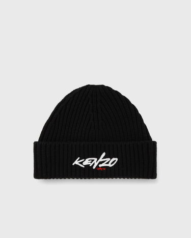 Beanie KENZO FUTURA Ribbed Beanie Sort | FF68BU230KWB.99, 2