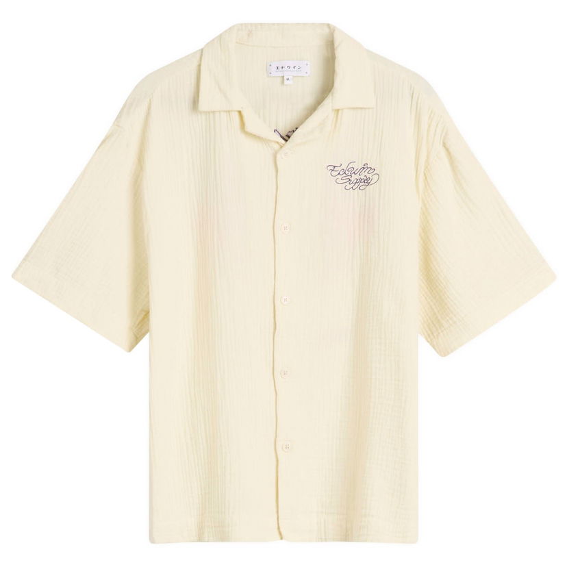 Skjorte EDWIN Edwin Melt The Chaos Shirt Gul | I035022-3P67