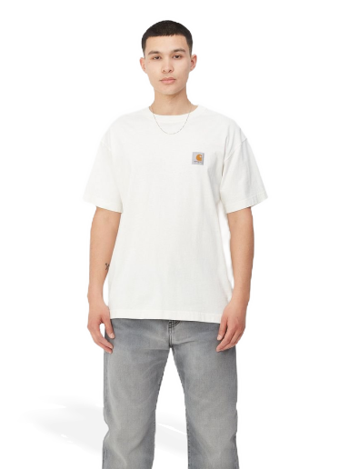 T-shirt Carhartt WIP Nelson T-Shirt Hvid | I029949_D6_GD