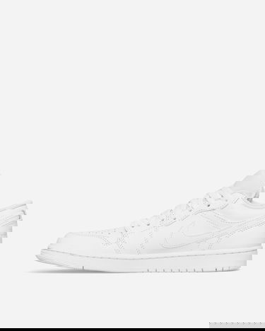 Sneakers og sko Jordan Air Jordan 1 Low "White" Hvid | 553558W-136, 2