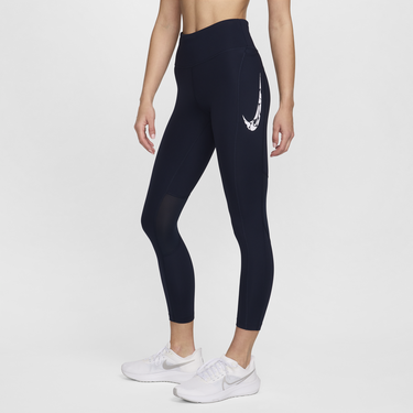 Leggings Nike 7/8 Fast Mørkeblå | FN3268-451, 0