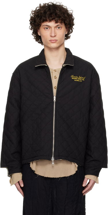 Bomberjakke Bode Bode Bloomstein Quilted Reversible Jacket Sort | MRS25JA028, 0