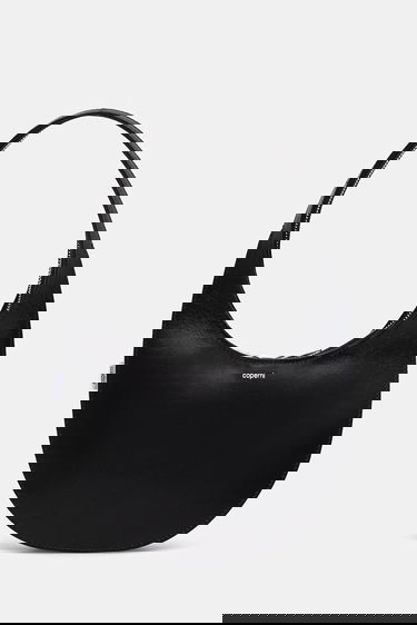 Håndtaske Coperni Soft Swipe Crescent Bag Sort | COPBA108F6066, 0