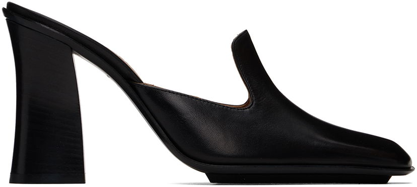 Sneakers og sko Bottega Veneta Bottega Veneta San Marco Heeled Mules Sort | 797745 V3OA0