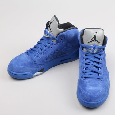 Sneakers og sko Jordan Air Jordan 5 Retro ''Blue Suede'' Blå | 136027-401, 2