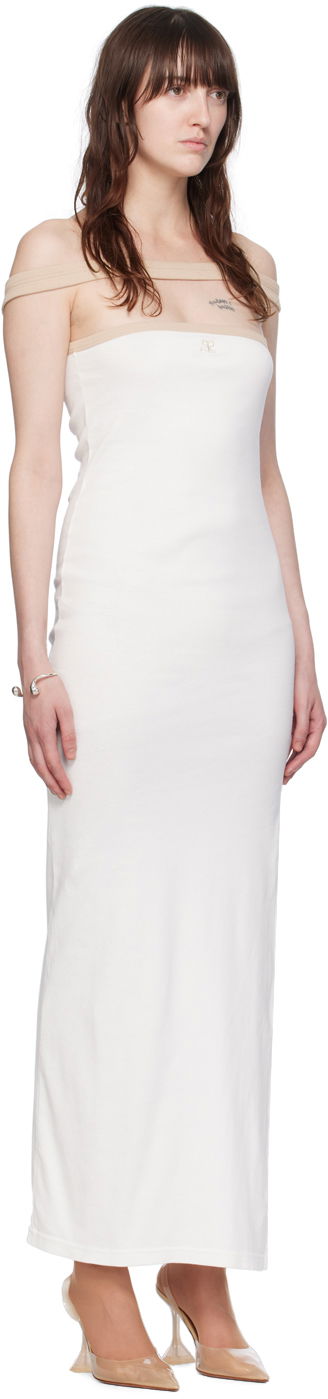 Kjole Courrèges Cutout Detail Maxi Dress Grøn | 224JRO400JS0070, 4