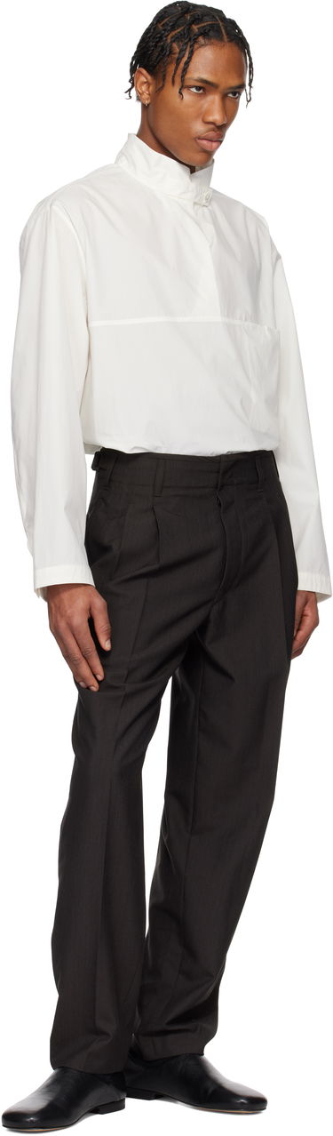 Skjorte LEMAIRE Lemaire Vareuse Shirt Hvid | TO1354 LF588, 4