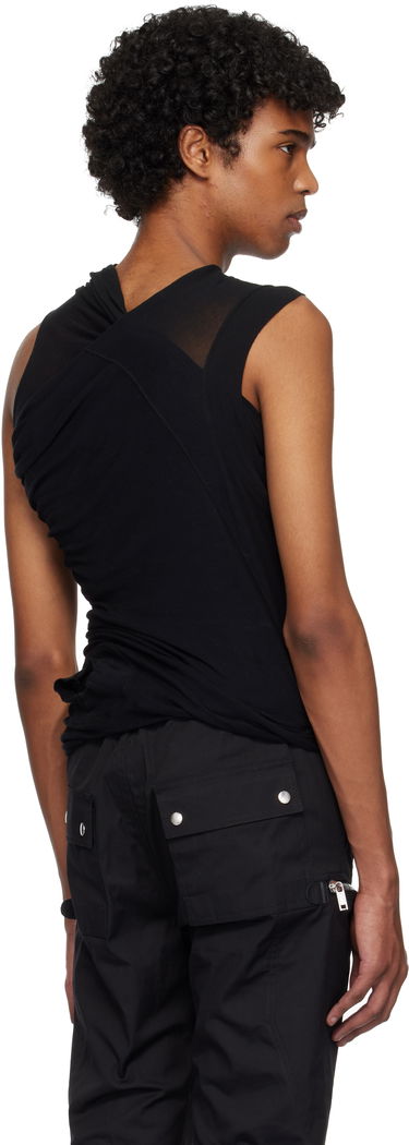 Tanktop Rick Owens Rick Owens Hollywood Banana Sleeveless Top Sort | RU01E5100 UC, 2