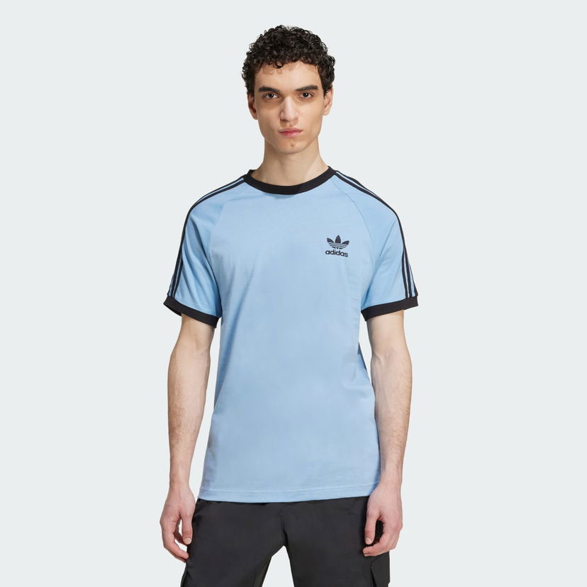 T-shirt adidas Performance Adicolor Classics 3-Stripes Tee Blå | JY1371