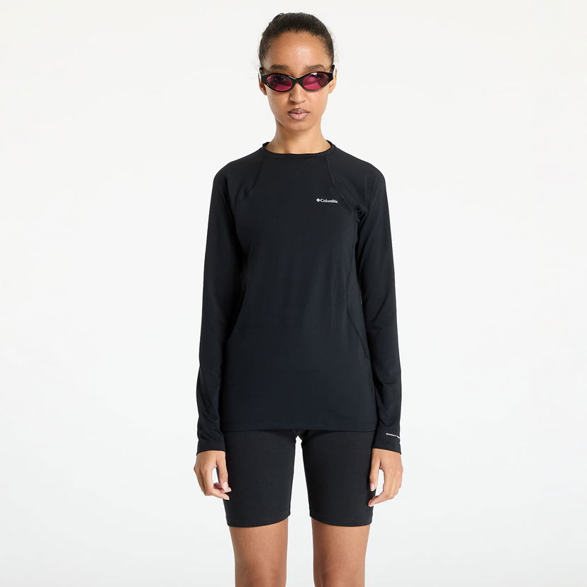 T-shirt Columbia Midweight Stretch Long Sleeve Top Black XS Sort | 1639021011