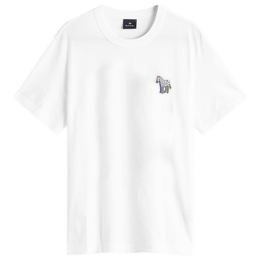 T-shirt Paul Smith Paul Smith Zebra Puff T-Shirt, Size Large Hvid | M2R-220X-PP4702-01