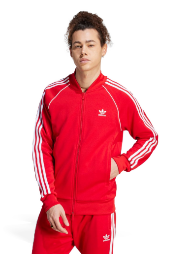 Jakke adidas Originals Adicolor Classics SST Track Top Rød | IL2494