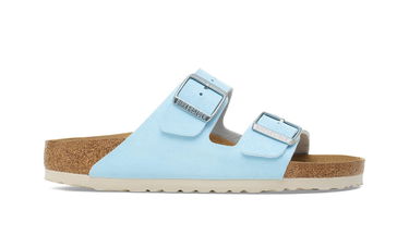 Sneakers og sko Birkenstock Arizona Birko-Flor Nubuk Regular Fit Sandals Blå | 1030931, 7